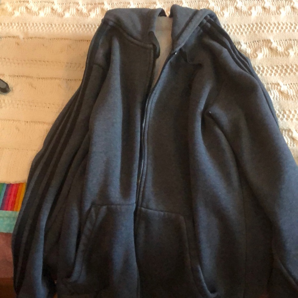 Adidas zip up hoodie